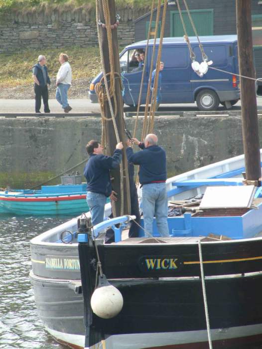 Photo: Fitting The Masts
