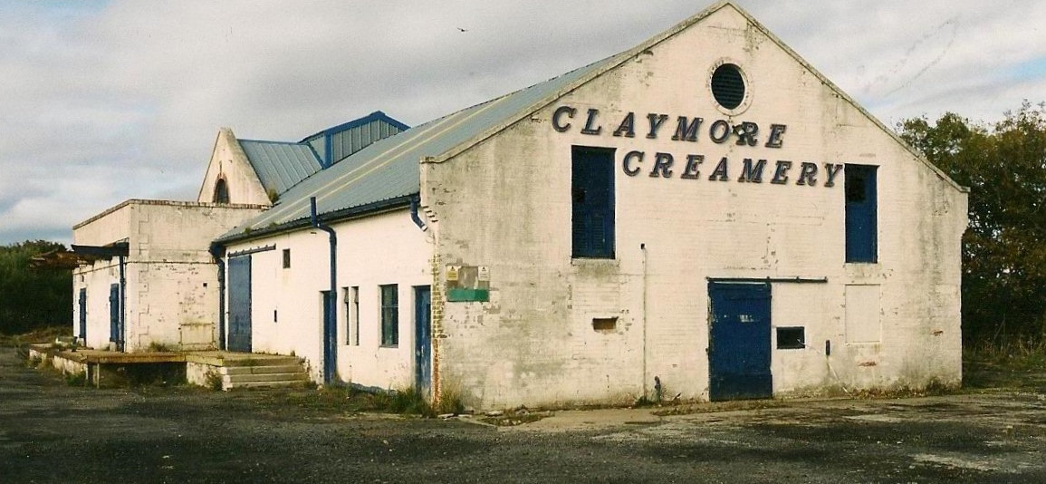 Photo: Claymore Creamery, Wick - Now Demolished