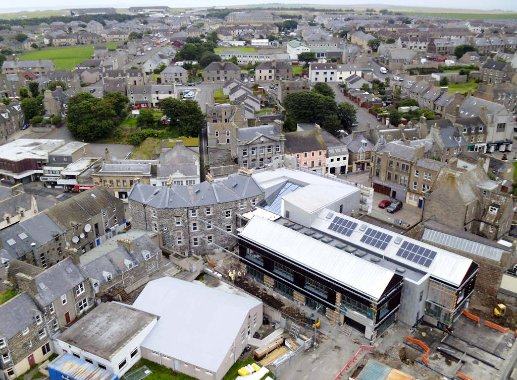 Photo: Wick Council Offices From Above