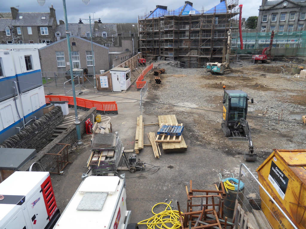 Photo: Wick Council Offices - Site Ready For Construction