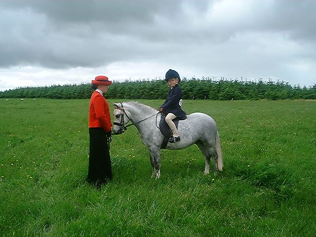 Photo: Ashleigh and William With Their Pet Pony