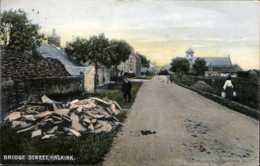 Photo: Bridge St, Halkirk - Posted 21 August 1909