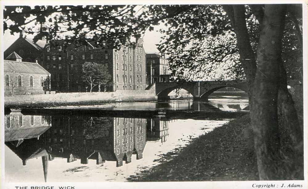 Photo: Bridge Street, Wick - Posted 5 September 1949