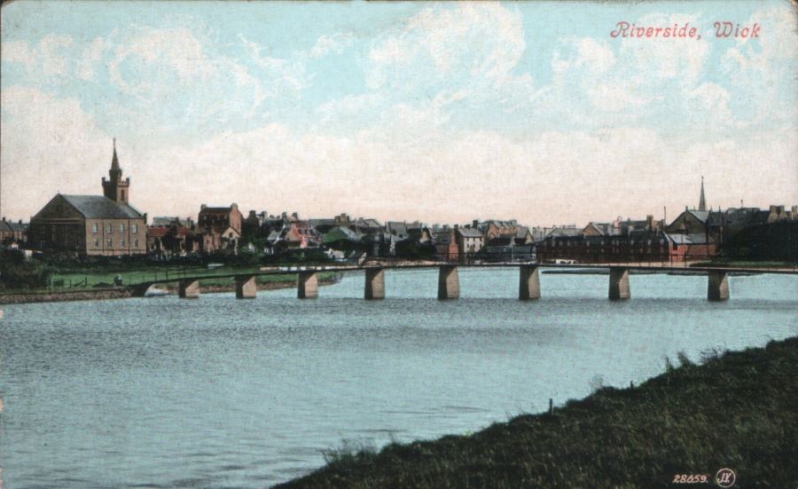 Photo: Coghill Bridge, wick - 28 July 1915