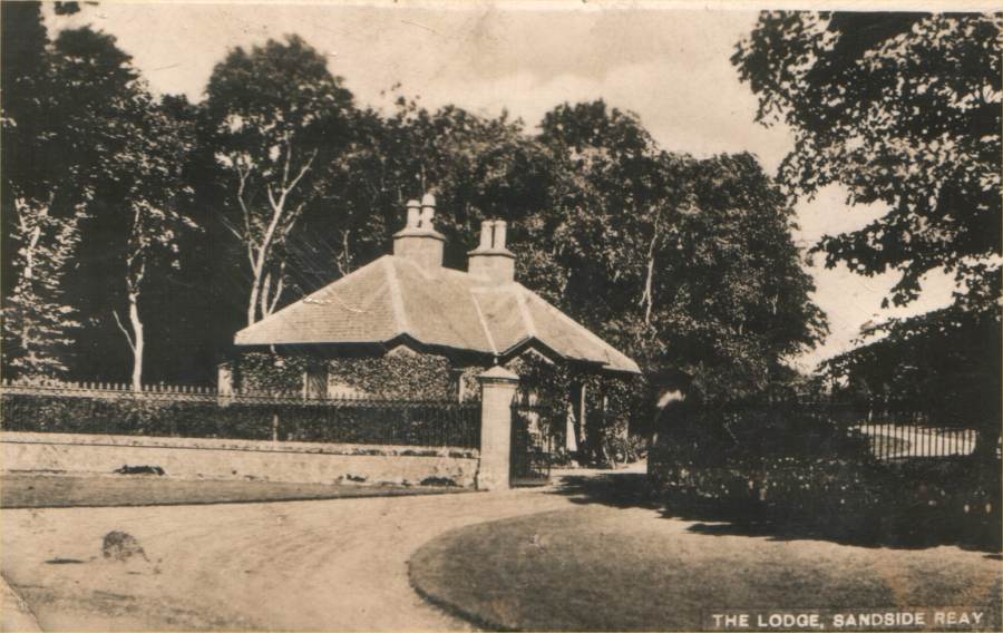 Photo: Sandside House, Lodge, Reay - Posted 28 July 1934
