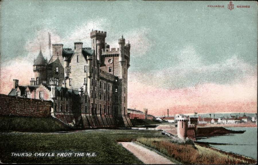 Photo: Thurso Castle - Posted 19 September 1907