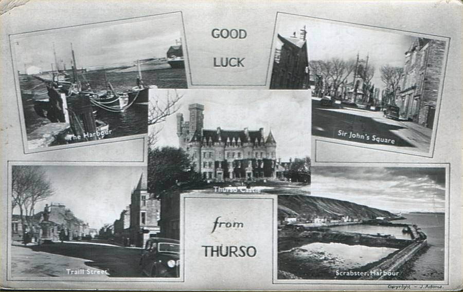 Photo: Various Views - Thurso - Posted 24 June 1952