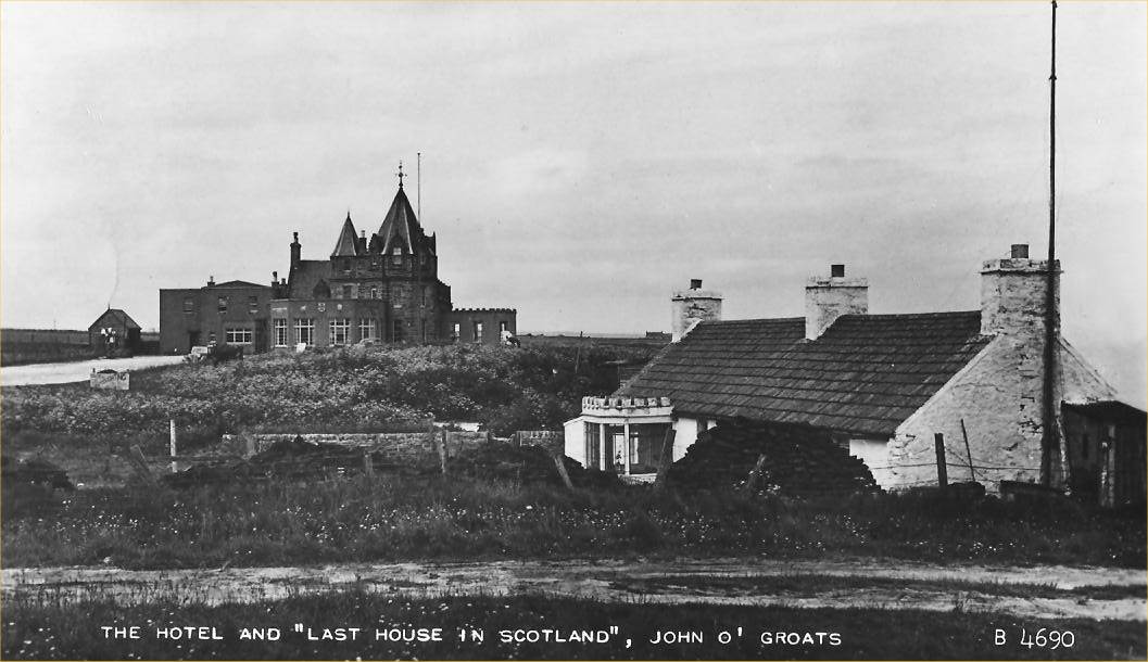 Photo: Hotel and Last House, John O'Groats
