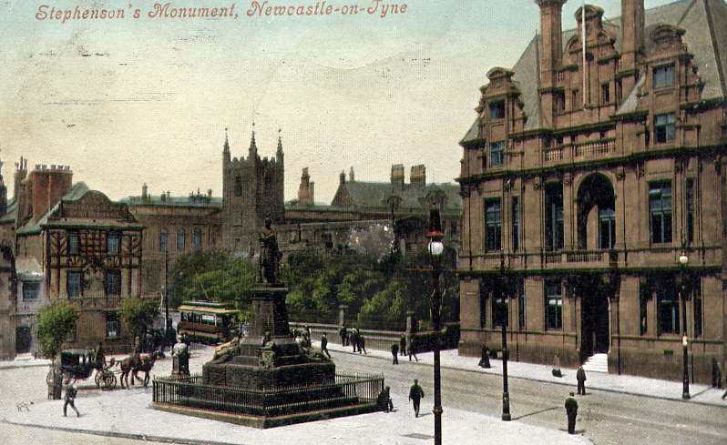 Photo: Stephensons Monument, Newcastle-Upon-Tyne