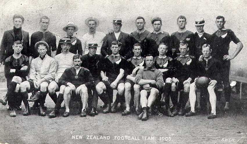 Photo: New Zealand Football Team 1905