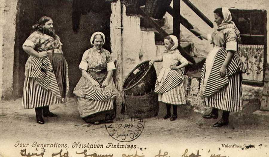 Photo: Four Generations Newhaven Fishwives