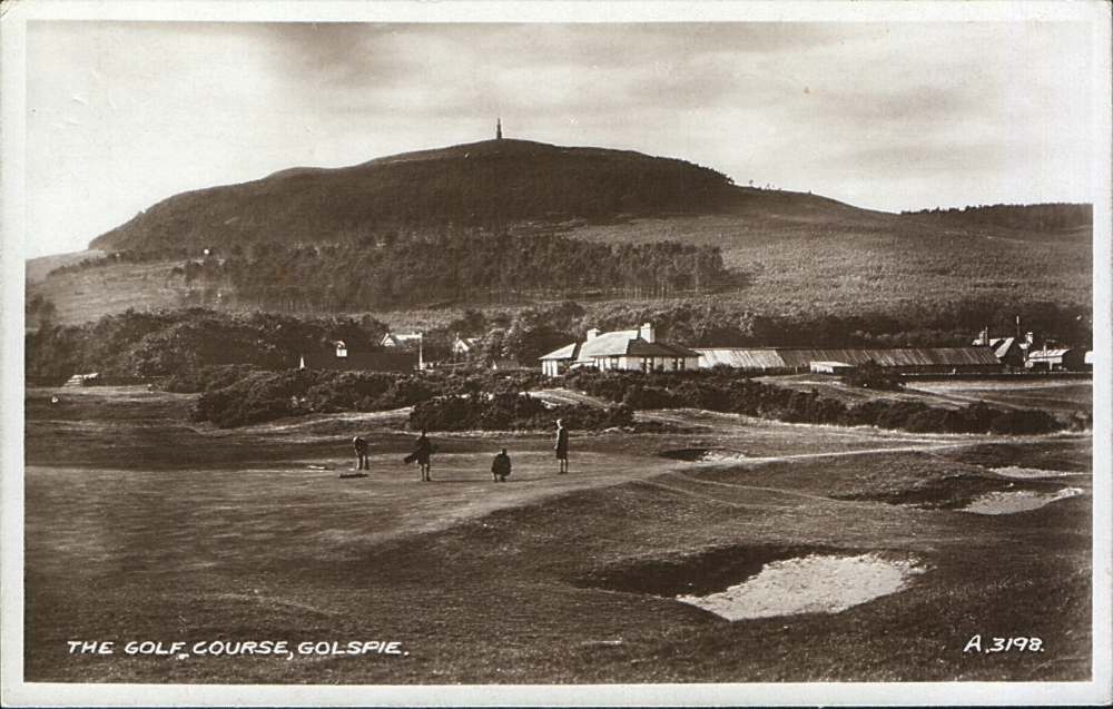 Photo: Golspie Golf Course- Old Sawmill In the Background