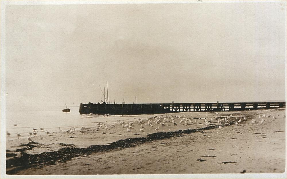 Photo: Golspie Old Pier Looking Towards Golf Course