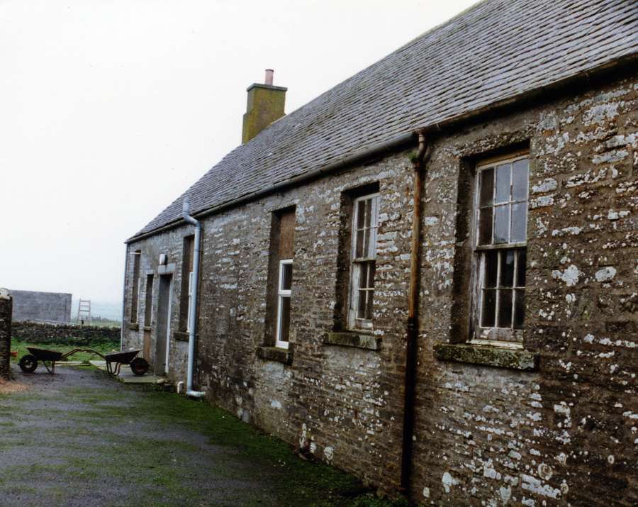 Photo: The School On A Visit In 1995 - School and House
