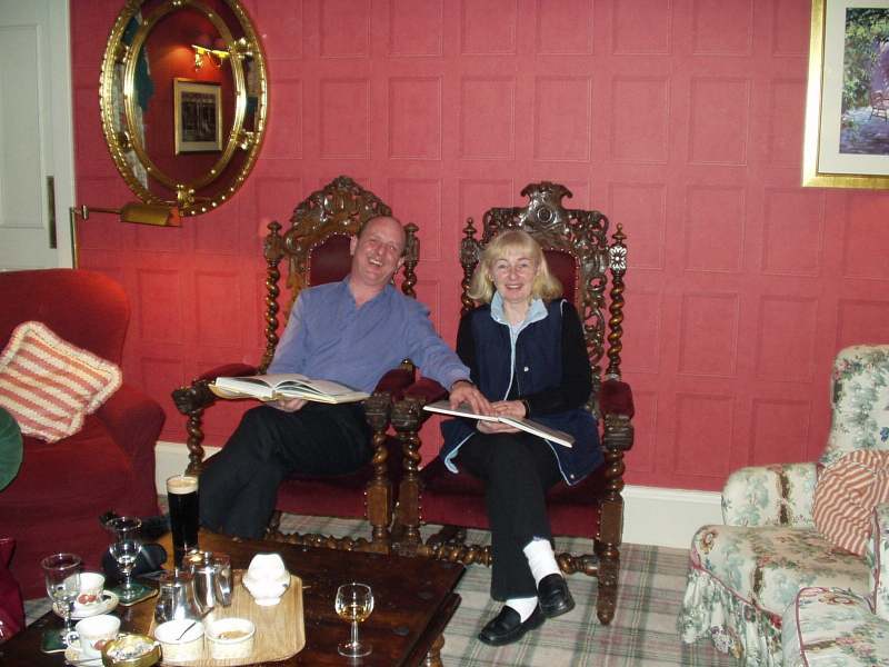 Photo: King Roger and Queen Carolyne