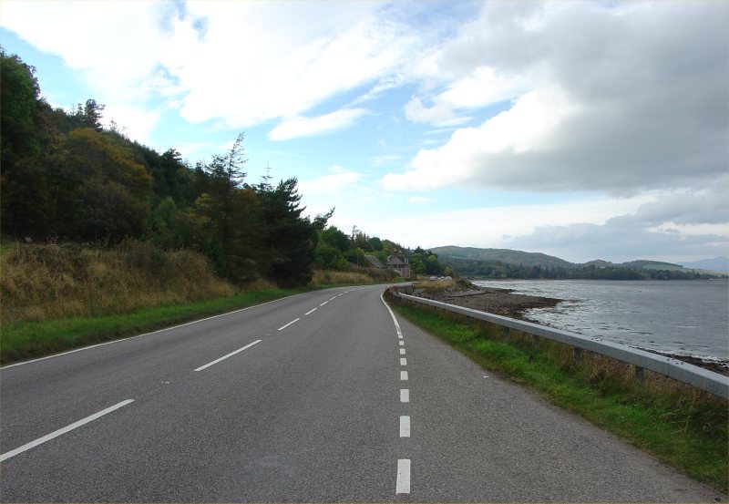 Photo: Road North From Inverness A862