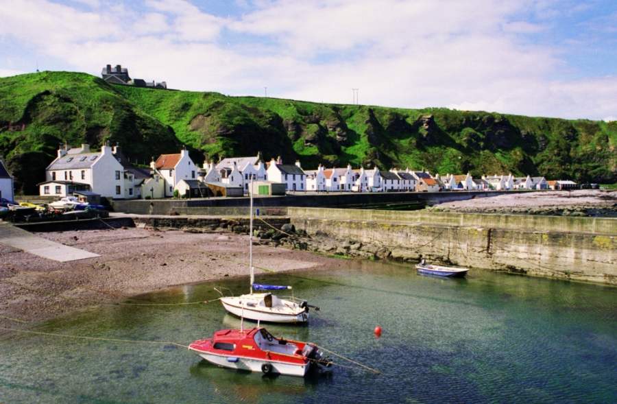Photo: Pennan, Banffshire - Made Famous In The Film Local Hero
