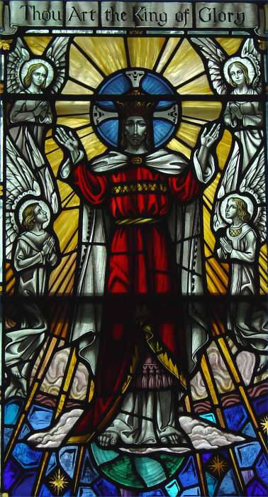 Photo: Stained Glass Window Old Parish Church Wick