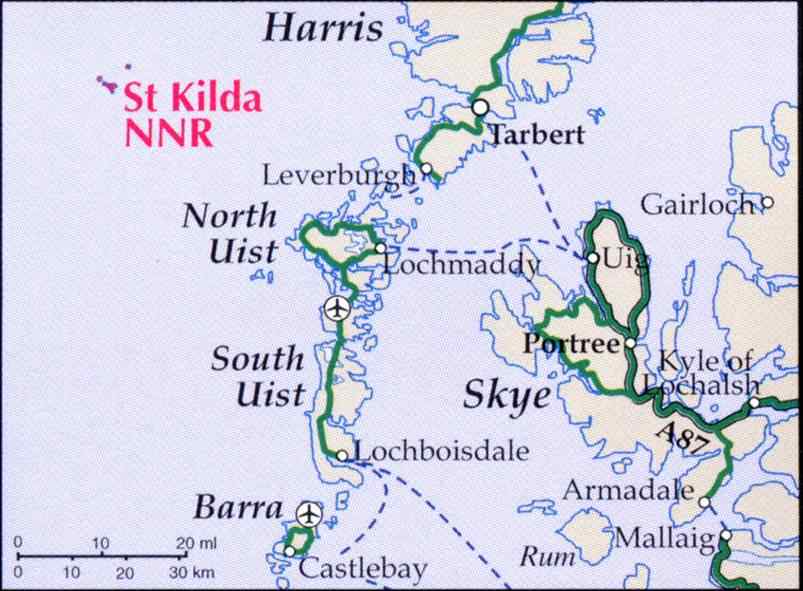 Photo: St Kilda Archipelago %0 Miles West Of Outer Hebrides