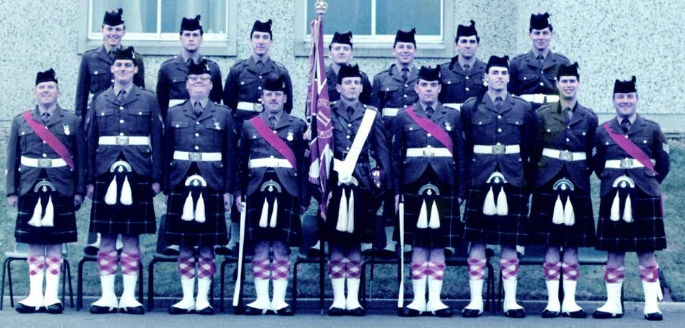 Photo: A coy Thurso Platoon 2/51 Highland - August 1987