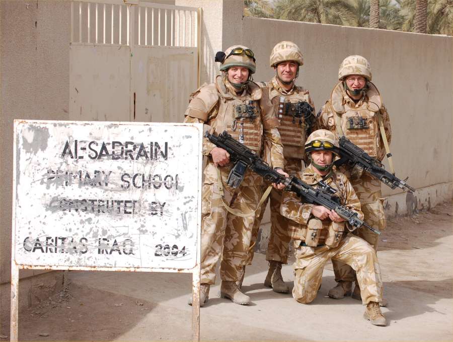 Photo: SF Platoon, Wick In Basra