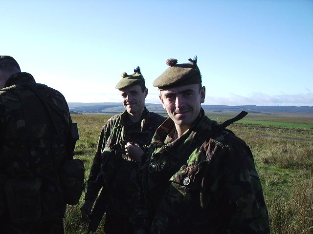 Photo: Caithness Men Traning On Op Telic 9 For Iraq