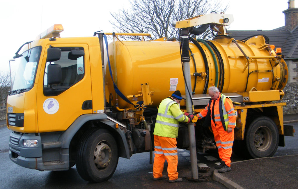 Photo: Highland Council Drain Cleaning