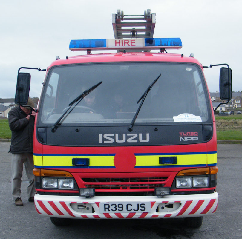 Photo: Isuzu NZR Fire Engine 1997