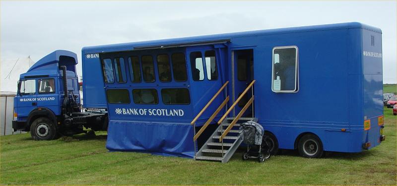 Photo: Visiting Vehicles - Bank Of Scotland At County Show 2004