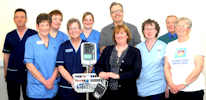Heart Support Group present new monitors to Caithness General Hospital