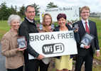 Free Wifi For Centre Of Brora From end august 2014