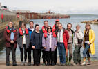 Gills harbour visit by delgates to innovations conference