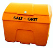 Salt bins for highland communities