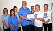 New ECG machine presented by Caithness Heart Support group