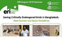 Endangered Bangladesh Birds - Talks at ERI