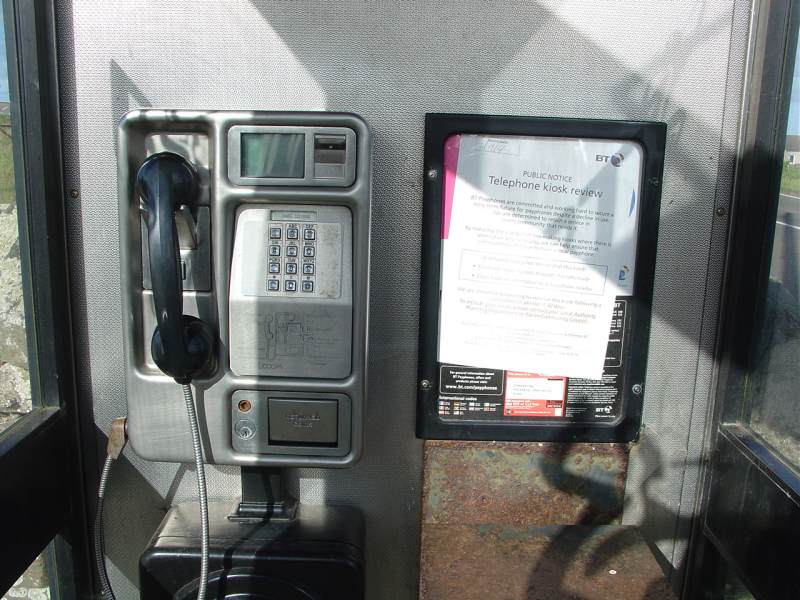 Photo: Auckengill Telephone Box