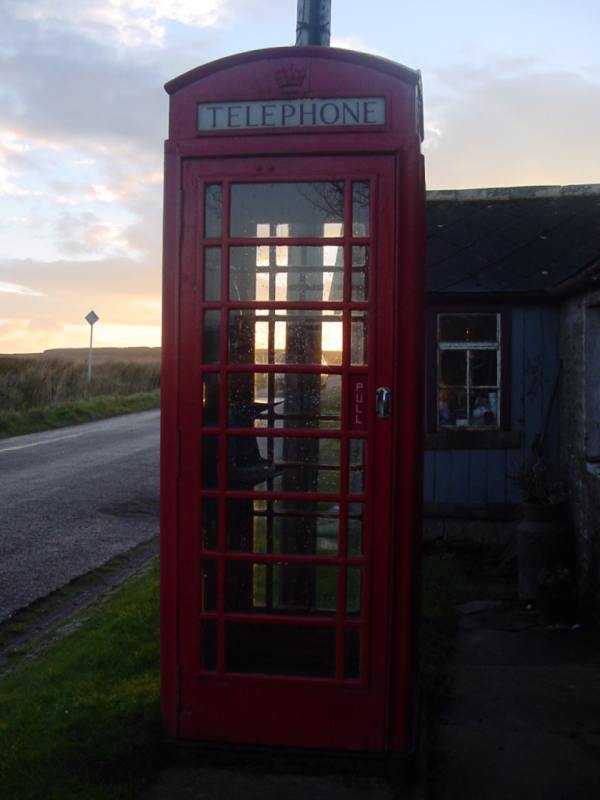 Photo: Telephone Box At Westerdale