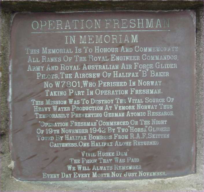 Photo: Operation Freshman Remembrance
